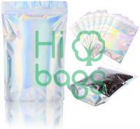 Holographic Mylar Bags Stand Up Holographic ziplock bags M